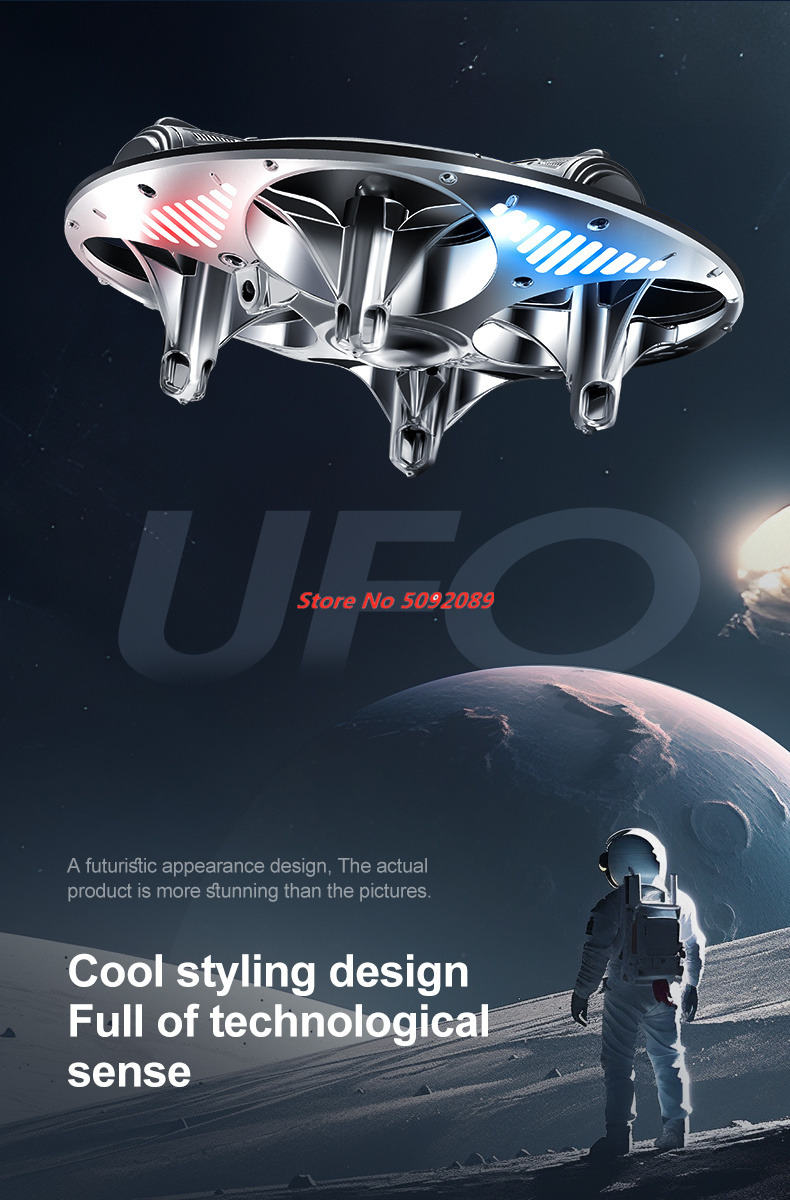 Smart Attitude Hold Hover Mini - đánh giá và giá Drone Led Light