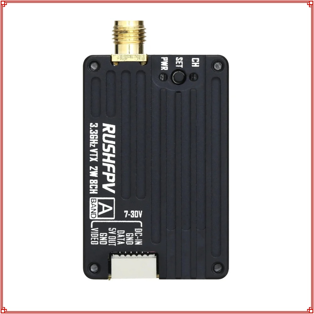 2026 New RUSHFPV 3.3G 2W VTX T - đánh giá và giá Drone Antenna
