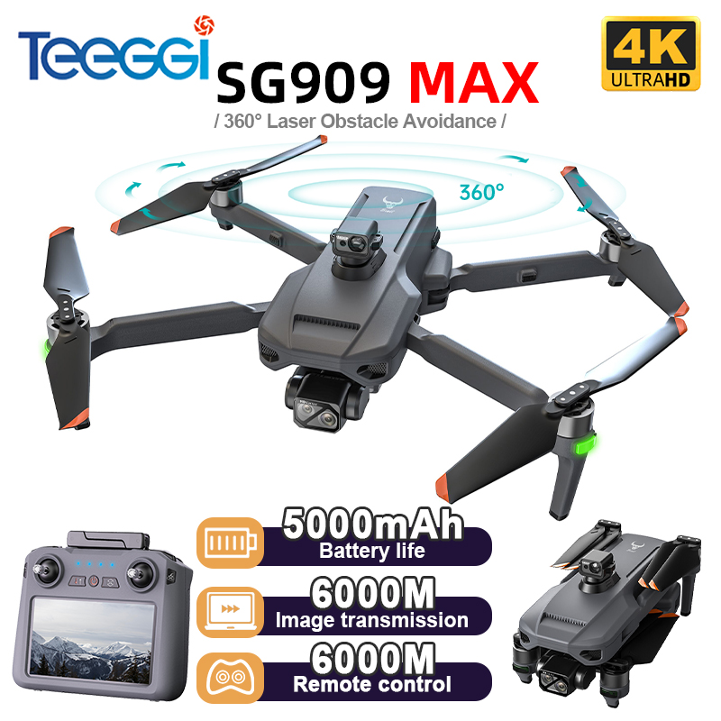 Teeggi SG909 MAX GPS Drone Wit - đánh giá và giá Drone Gimbal