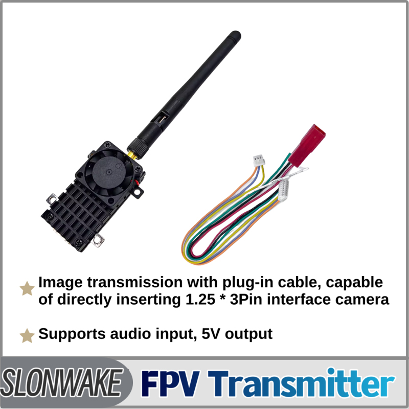 SLONWAKE 5.8G 3000mW Simulatio - đánh giá và giá Drone Transmitter