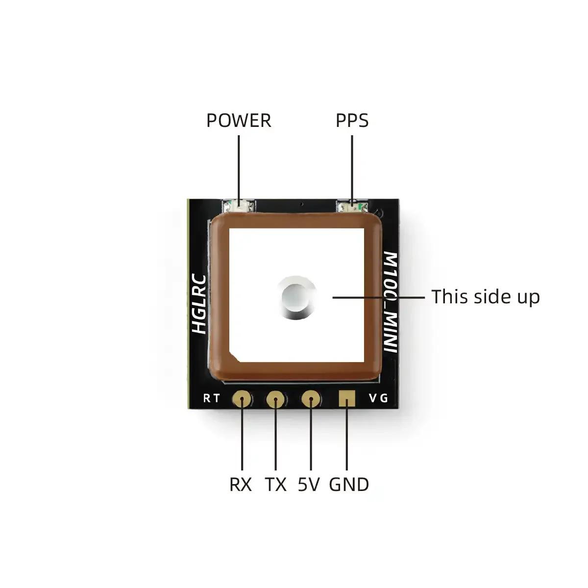 HGLRC M100 MINI GPS Module M10 - đánh giá và giá Drone Antenna