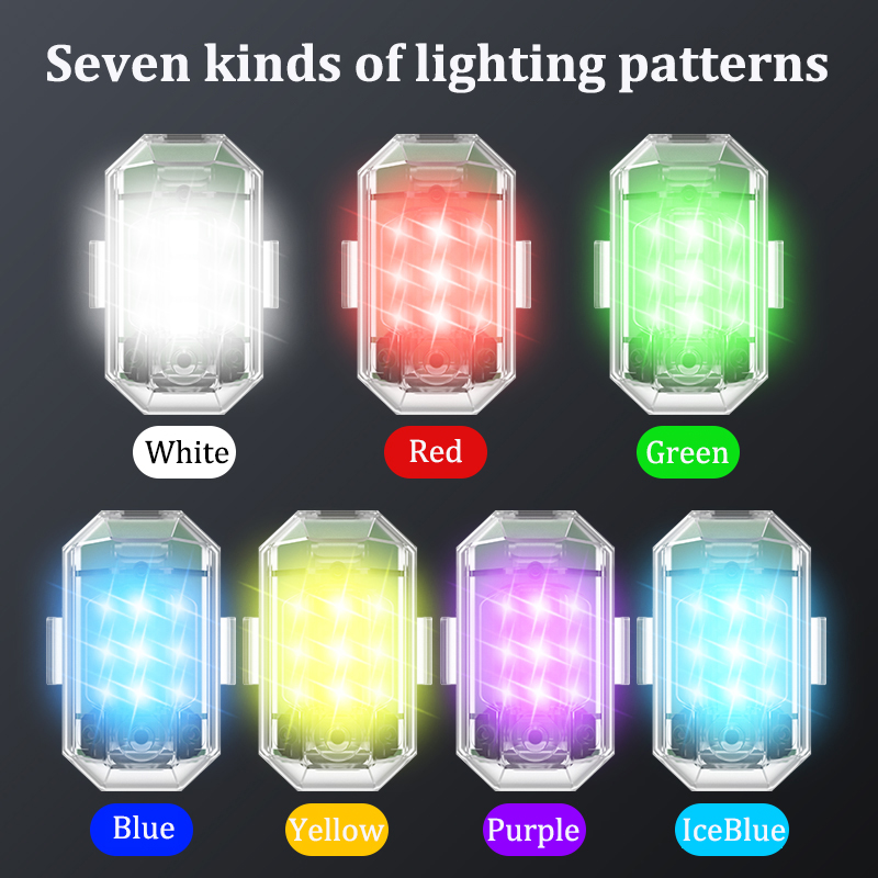 1/2/4pcs Wireless LED Drone St - đánh giá và giá Drone Led Light